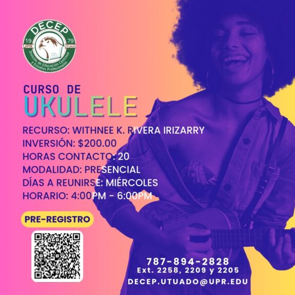 curso-de-ukulele Promocion Curso de Ukulele DECEP UPR Utuado
