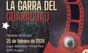 Promocion de la pelicula La Garra del Guaraguao
