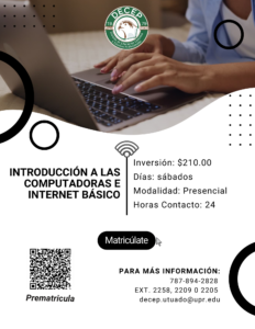 Curso de Introducción a las computadoras e internet básico