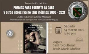 promocion del libro: Poemas para partirte la cara